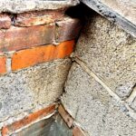 rat hole in a drain causing a rat problem