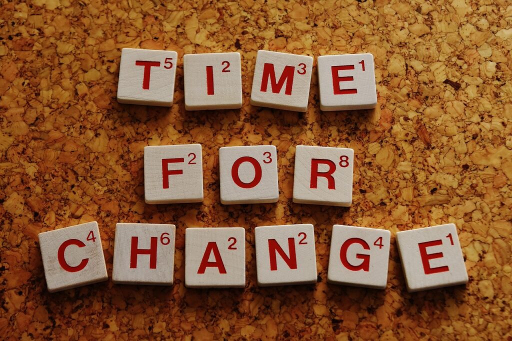 time for a change