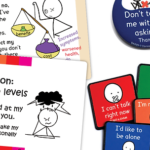 Hidden disabilities” picture of drawings for that subject